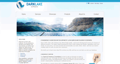 Desktop Screenshot of darklakesoftware.com